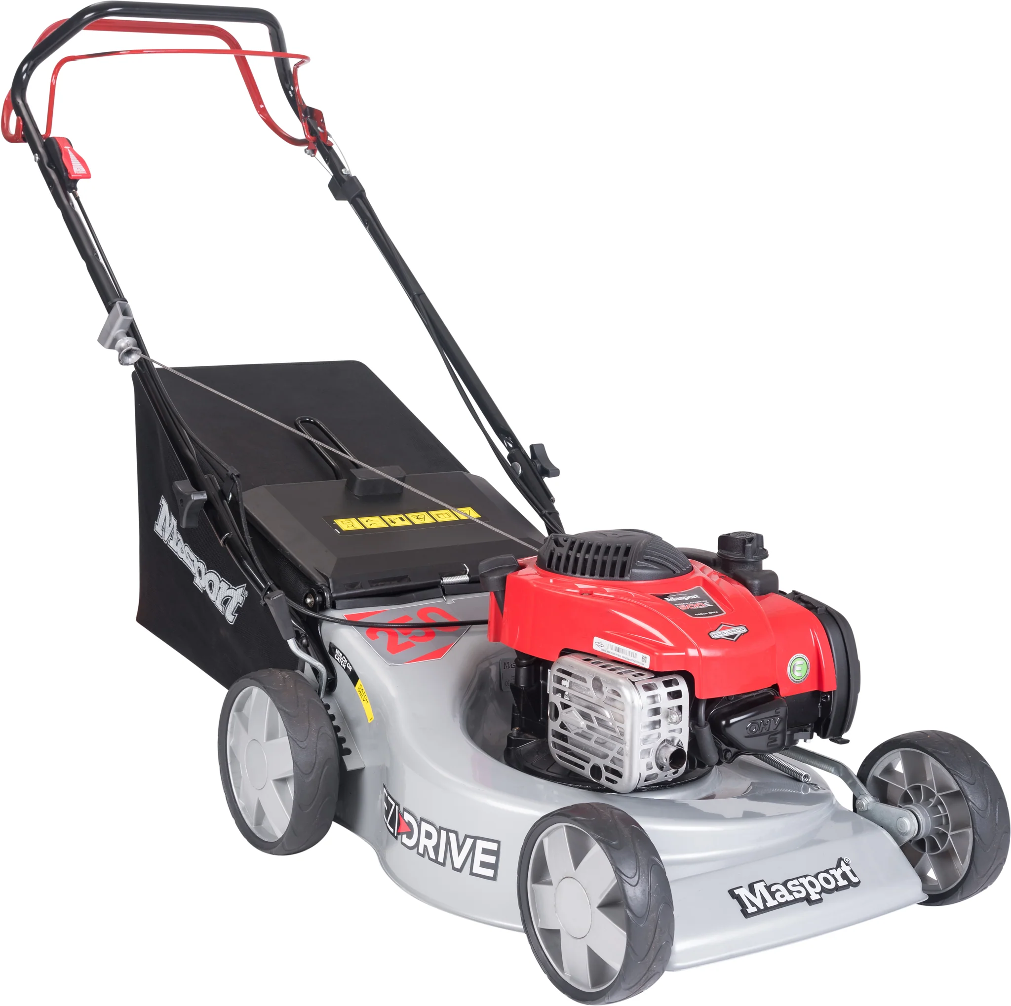 Masport 250 ST SP 18" Petrol Lawnmower - Briggs & Stratton 140cc Engine, Steel Deck & Self-Propelled Drive